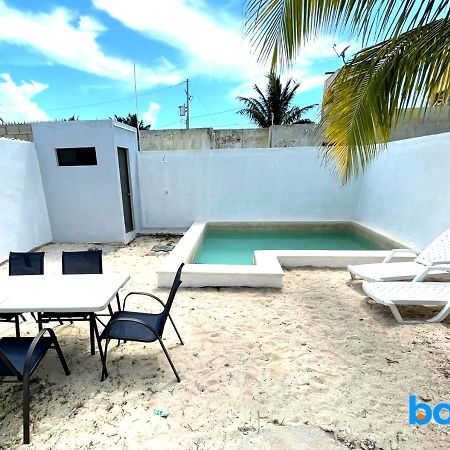 Casa Con Piscina En Chixchulub A 100 M De La Playa Villa Pueblo Pueblo Chicxulub Exteriör bild