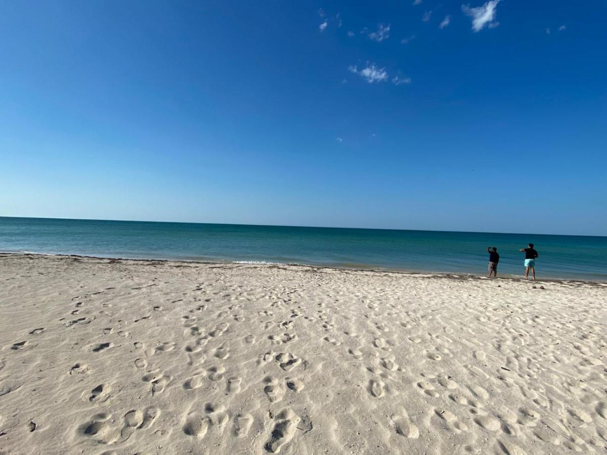 Casa Con Piscina En Chixchulub A 100 M De La Playa Villa Pueblo Pueblo Chicxulub Exteriör bild